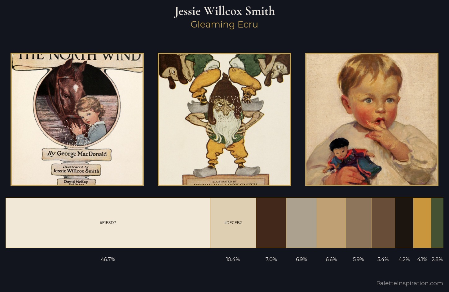 Jessie Willcox Smith Palette 3 — Gleaming Ecru