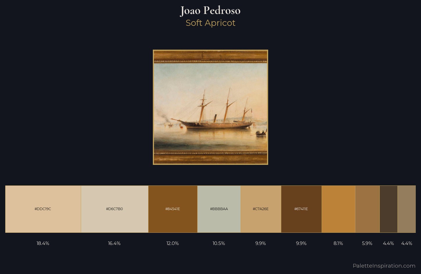 Joao Pedroso Palette 1 — Soft Apricot