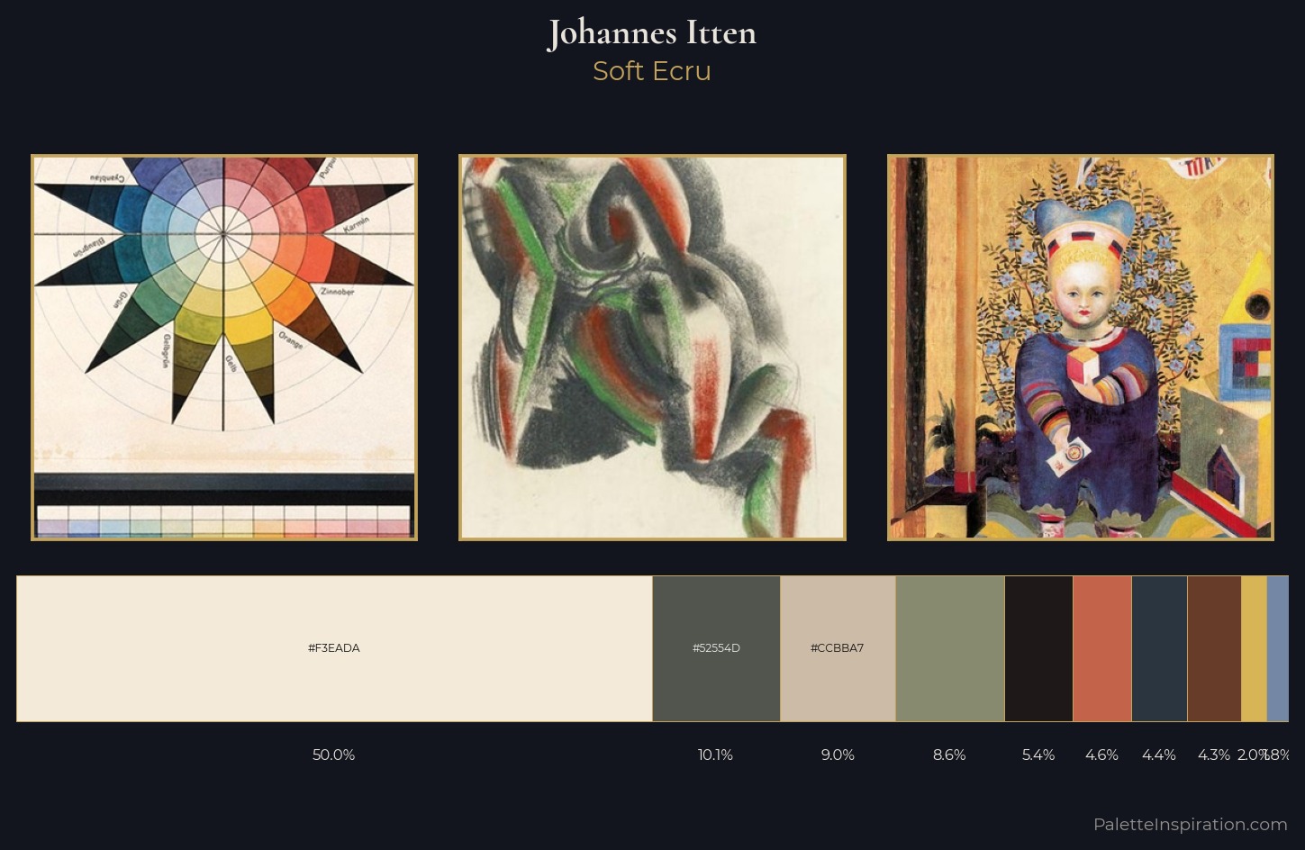 Johannes Itten Palette 3 — Soft Ecru