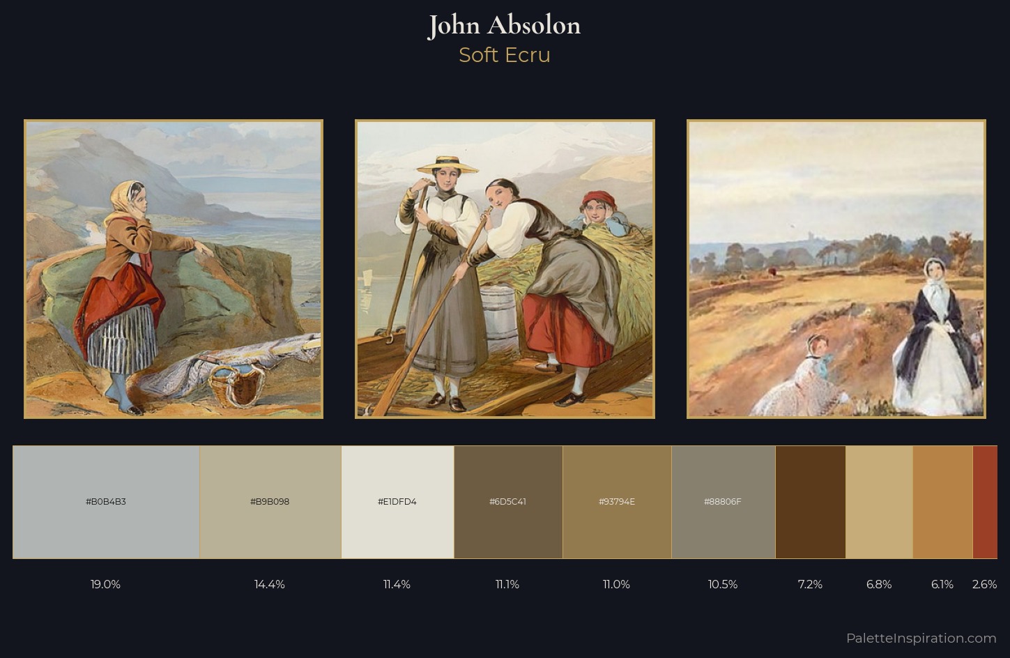 John Absolon Palette 2 — Soft Ecru