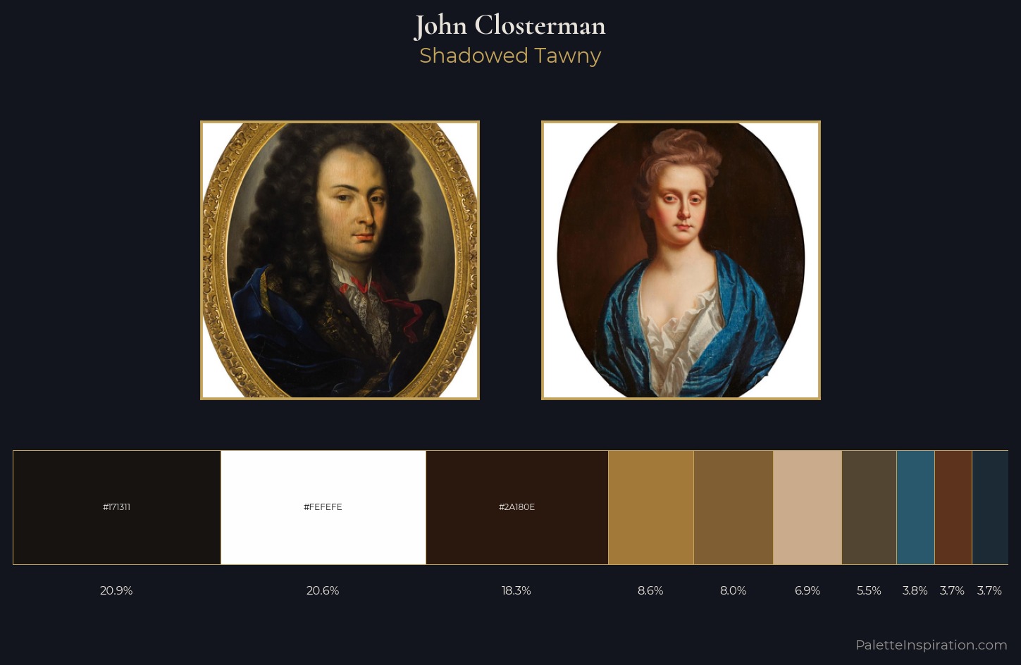 John Closterman Palette 2 — Shadowed Tawny
