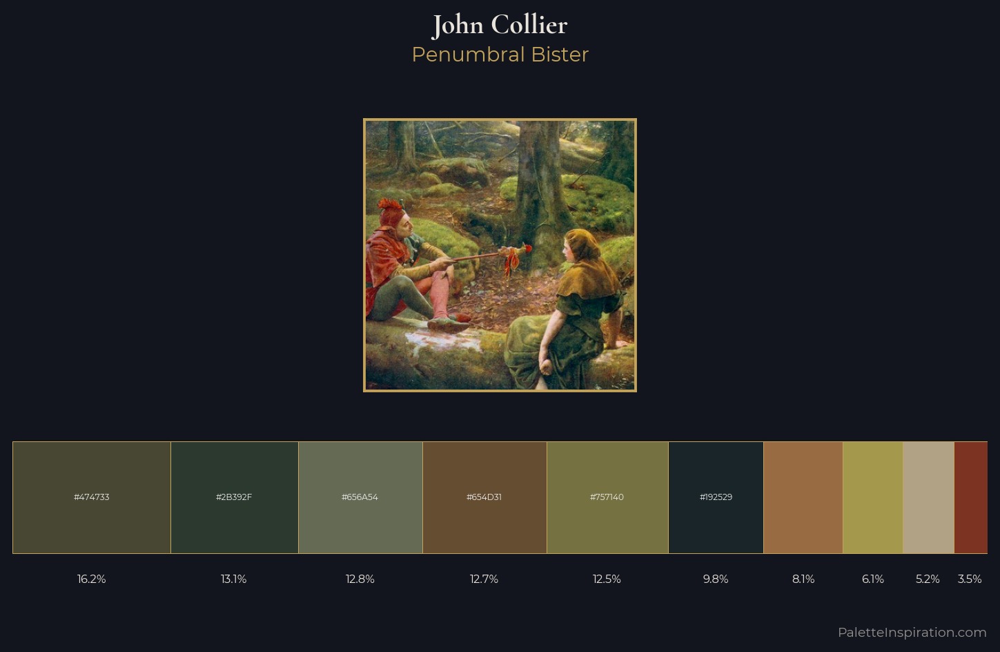 John Collier Palette 5 — Penumbral Bister