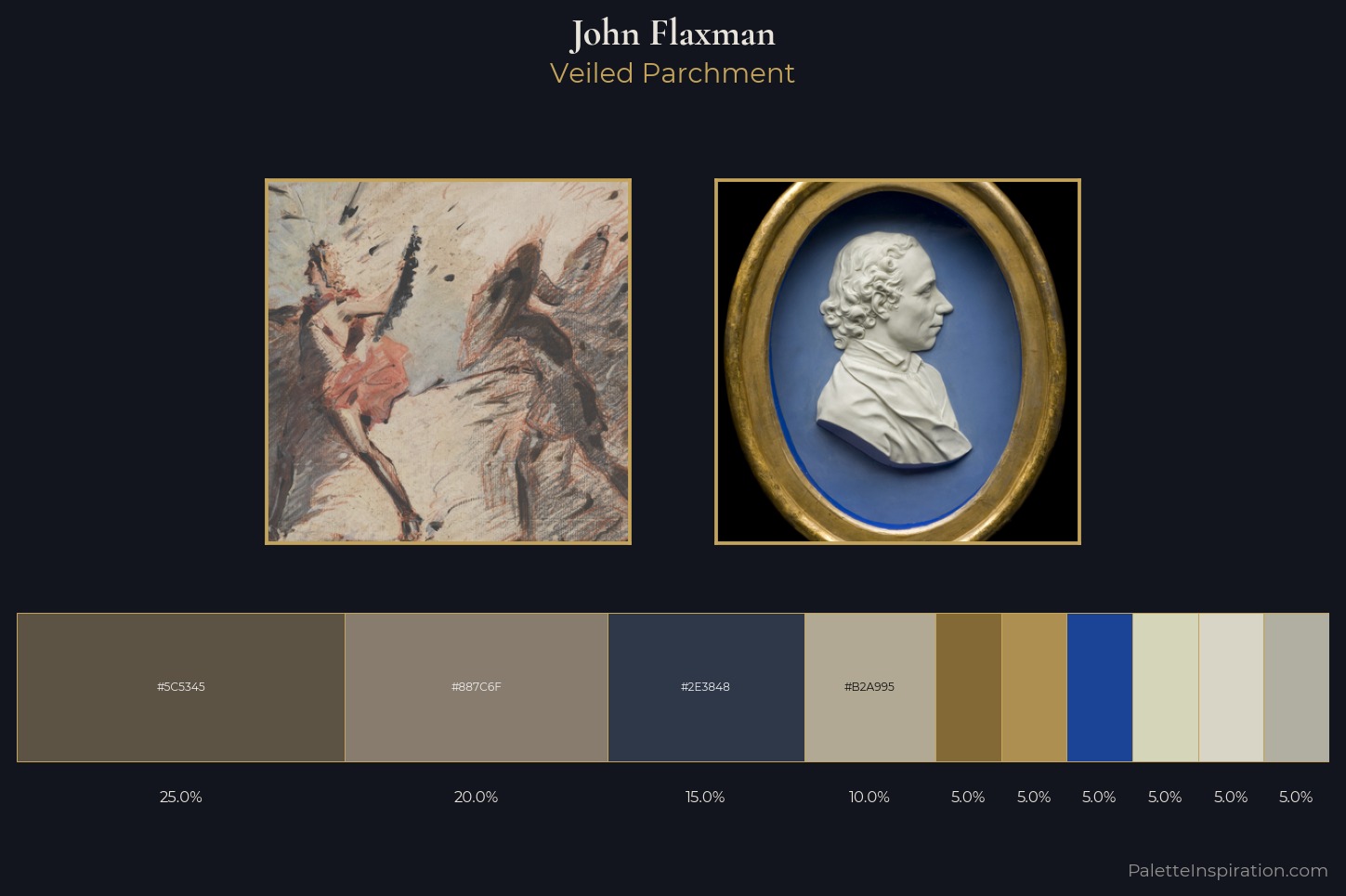 John Flaxman Master Palette