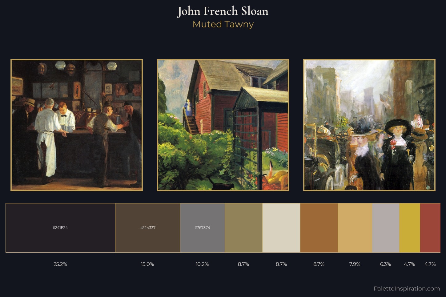 John French Sloan Master Palette