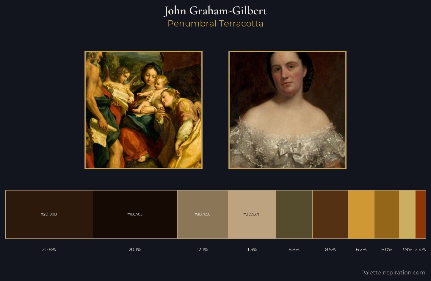 John Graham-Gilbert Palette 1 — Penumbral Terracotta