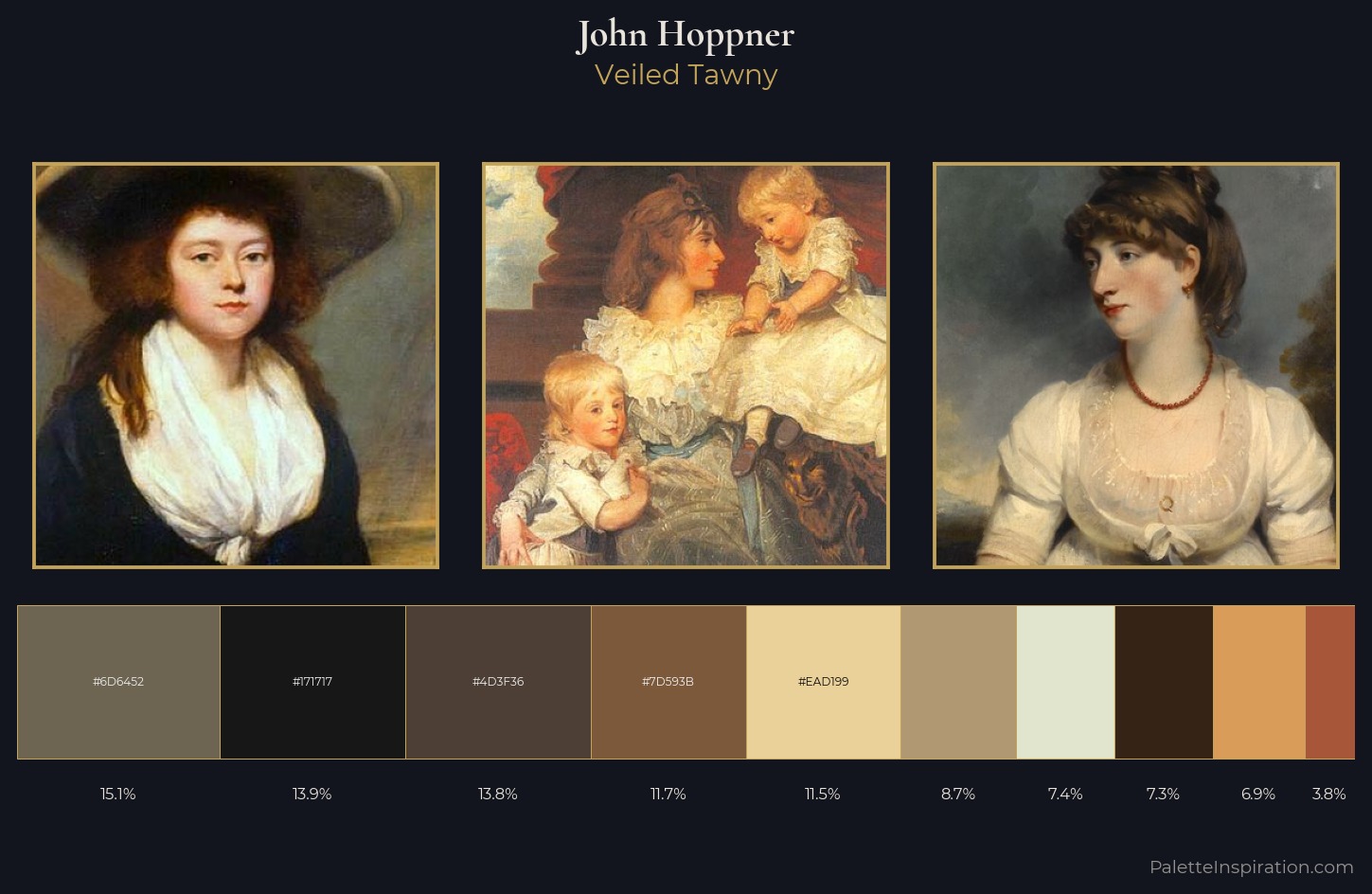 John Hoppner Palette 2 — Veiled Tawny