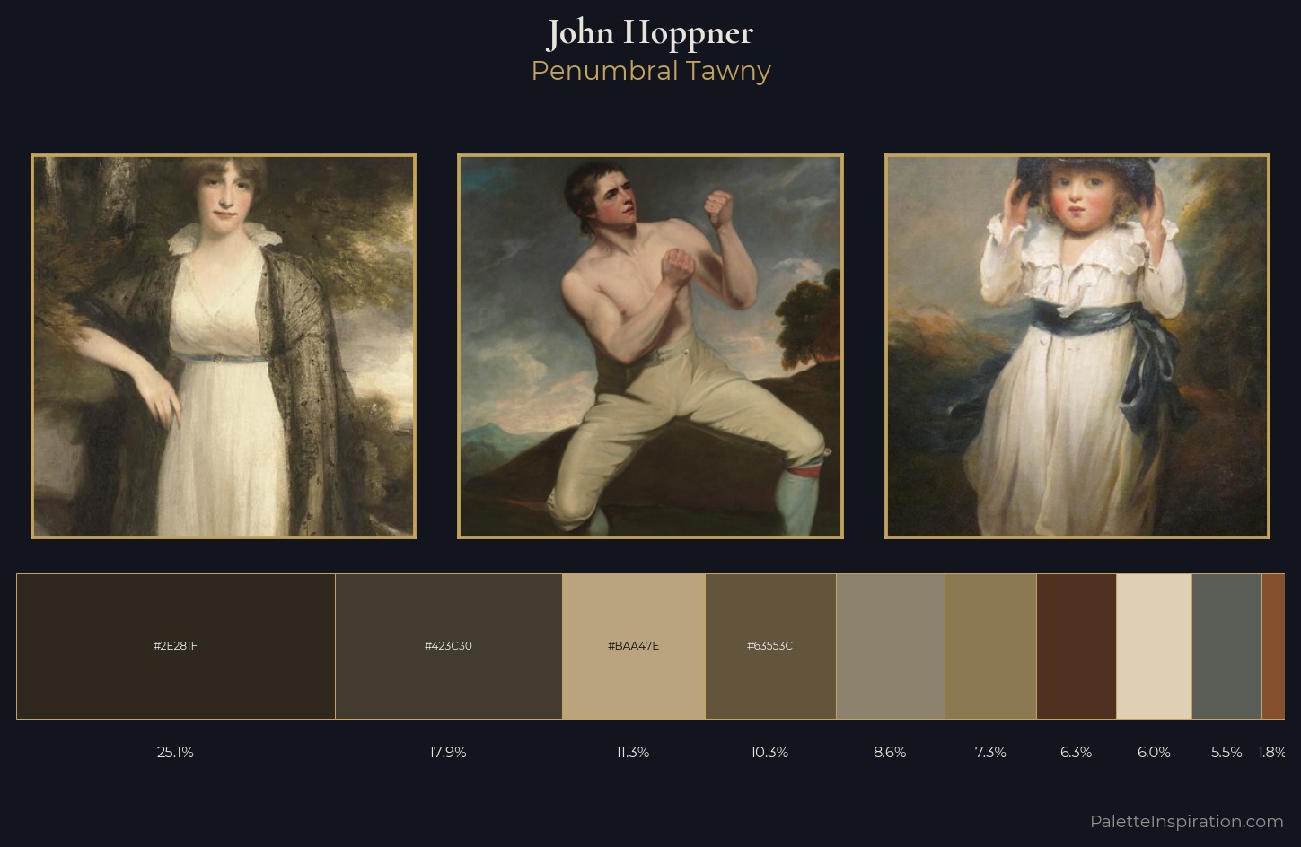 John Hoppner Palette 4 — Penumbral Tawny
