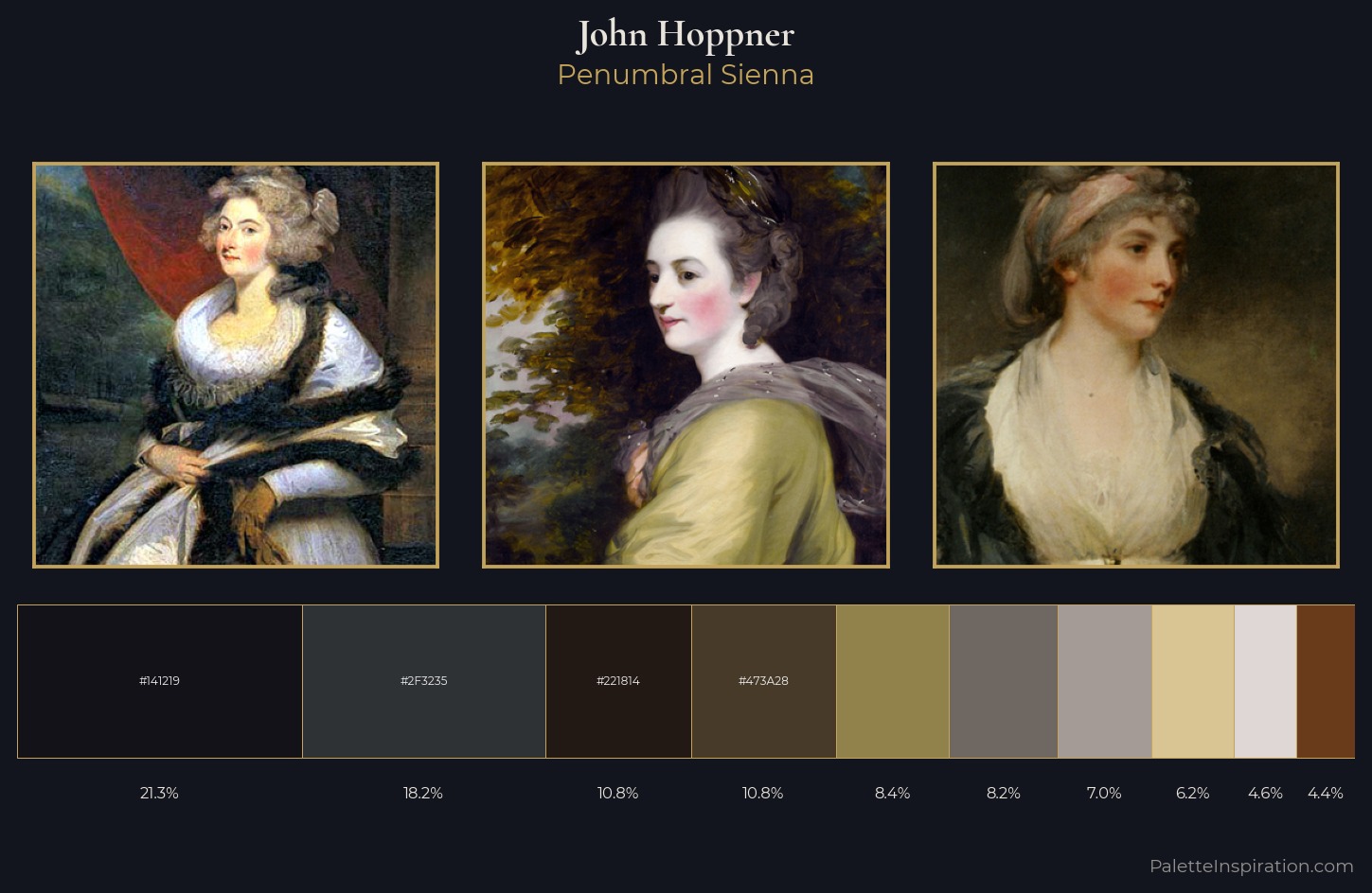 John Hoppner Palette 5 — Penumbral Sienna