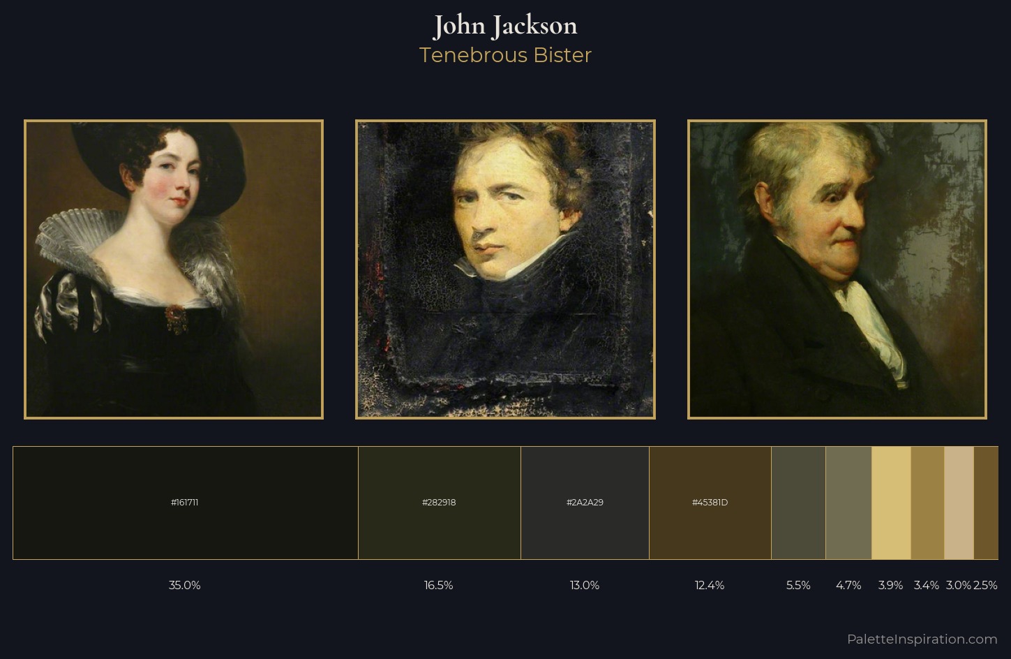 John Jackson Palette 5 — Tenebrous Bister