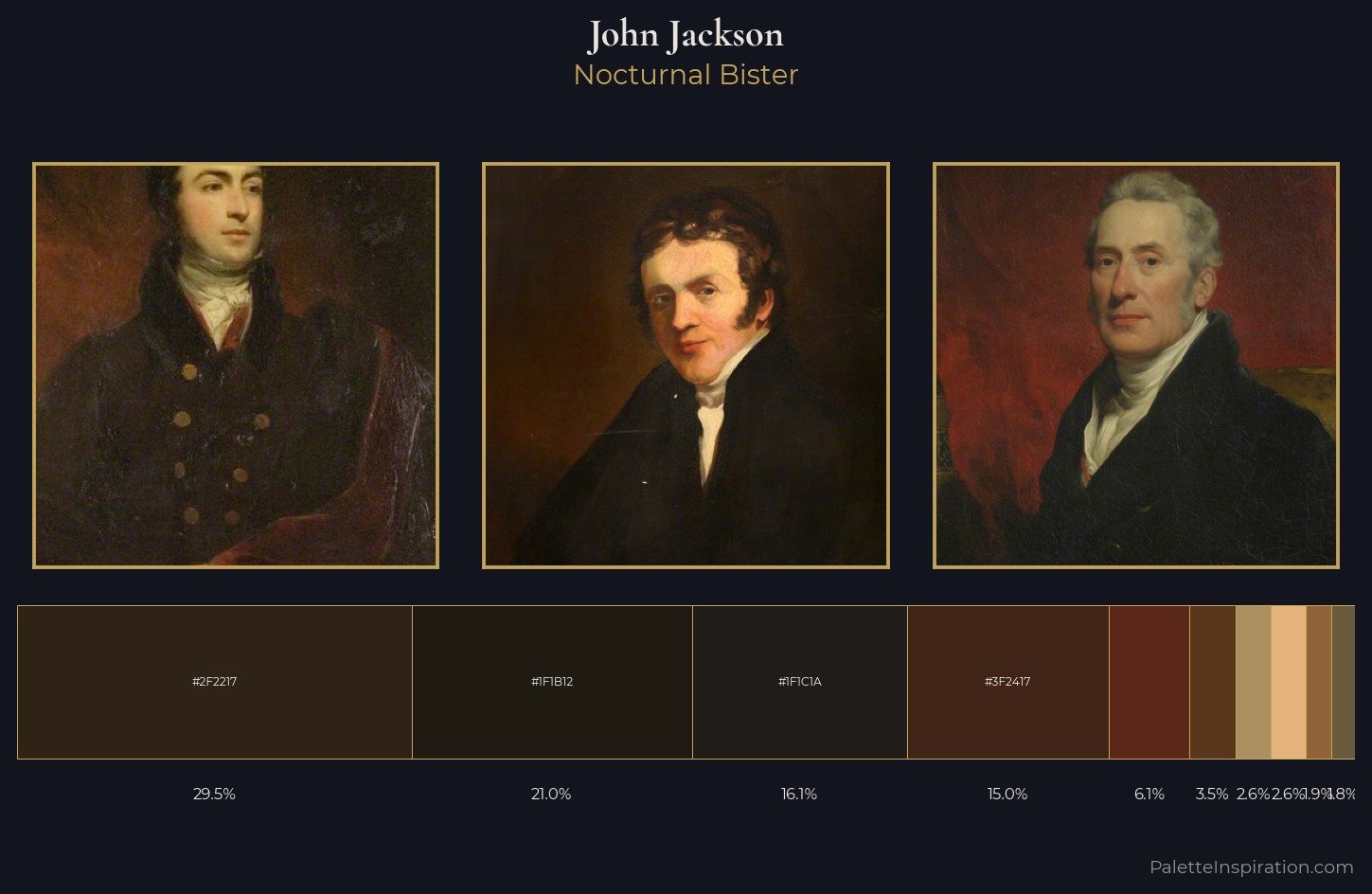 John Jackson Palette 9 — Nocturnal Bister