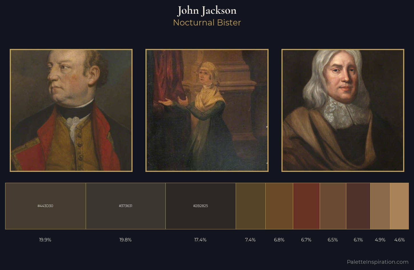 John Jackson Palette 10 — Nocturnal Bister