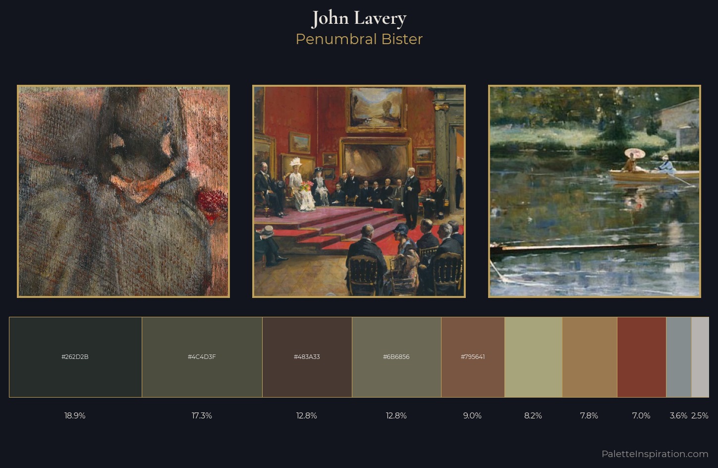 John Lavery Palette 5 — Penumbral Bister