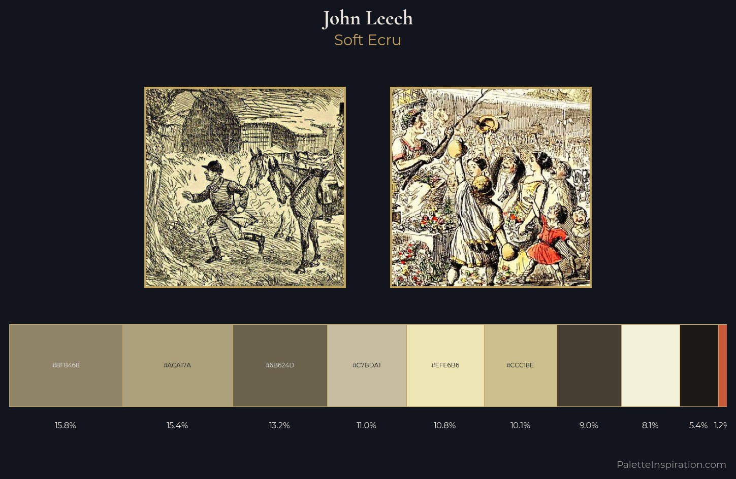 John Leech Palette 1 — Soft Ecru