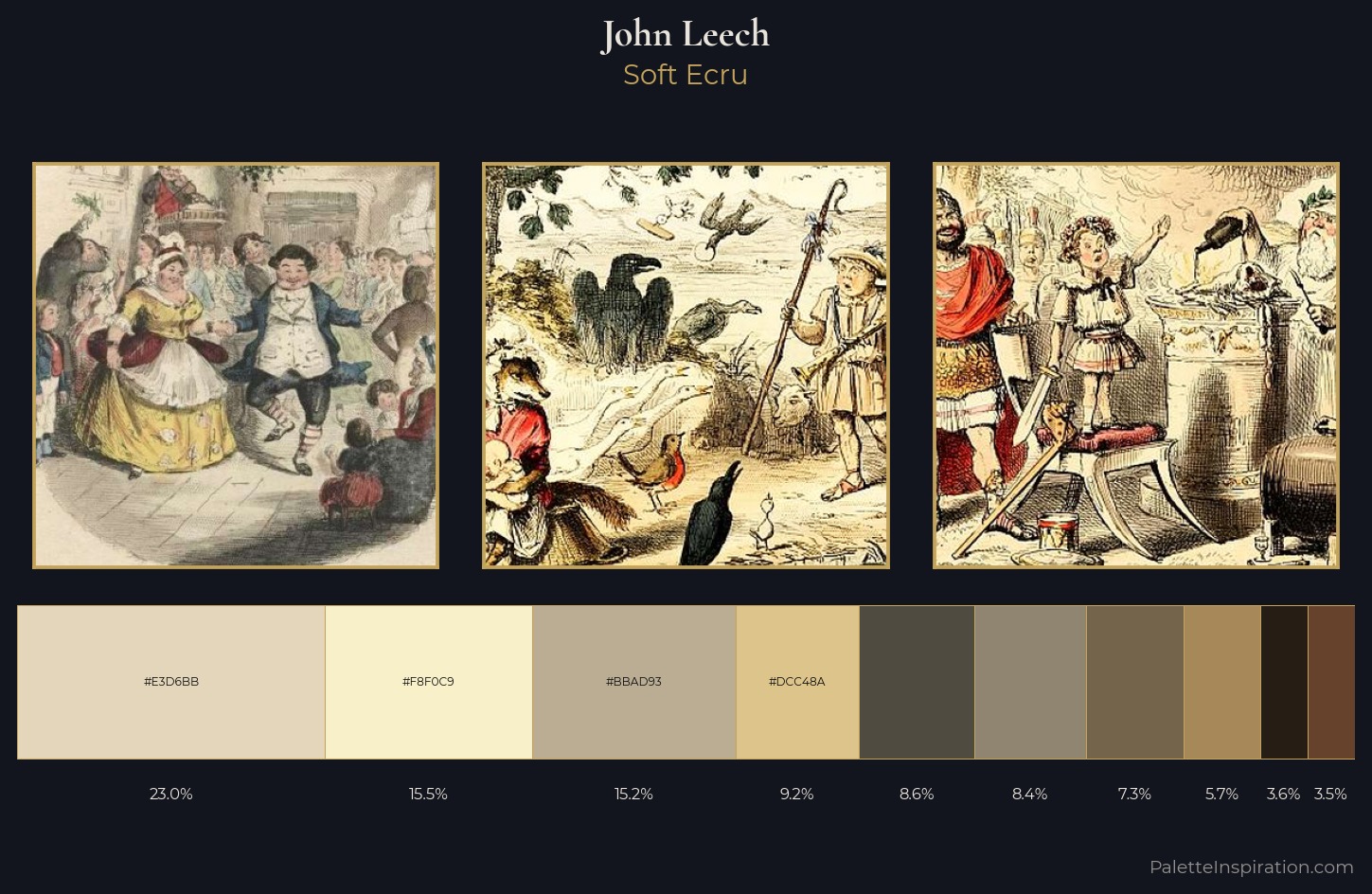 John Leech Palette 2 — Soft Ecru