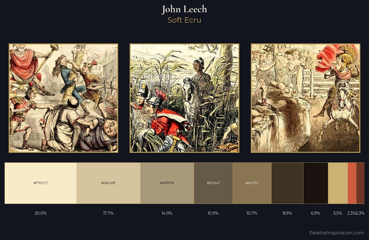 John Leech Palette 5 — Soft Ecru