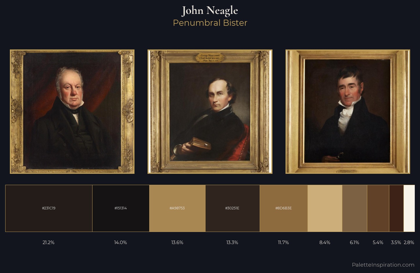 John Neagle Palette 3 — Penumbral Bister