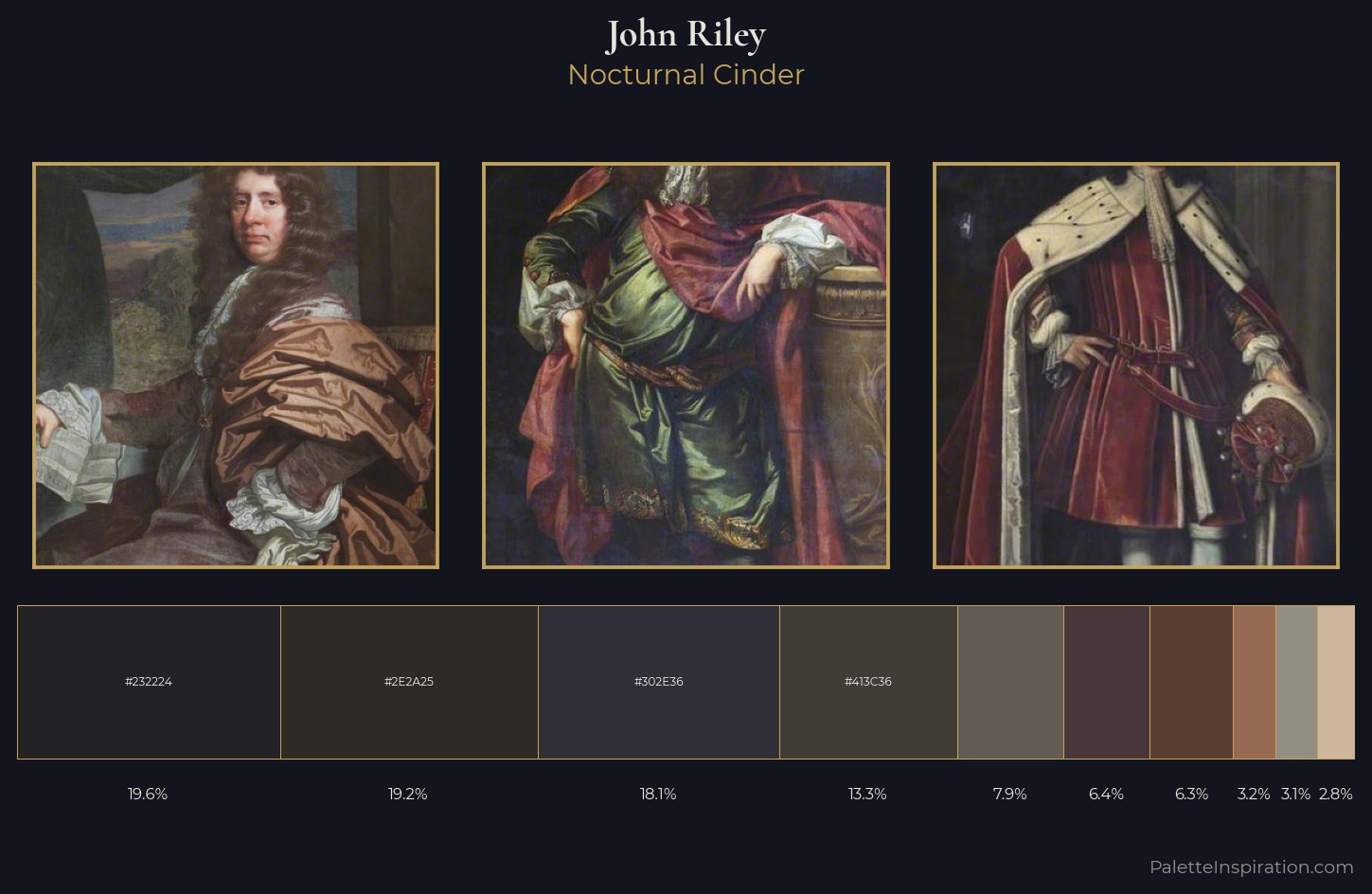 John Riley Palette 4 — Nocturnal Cinder