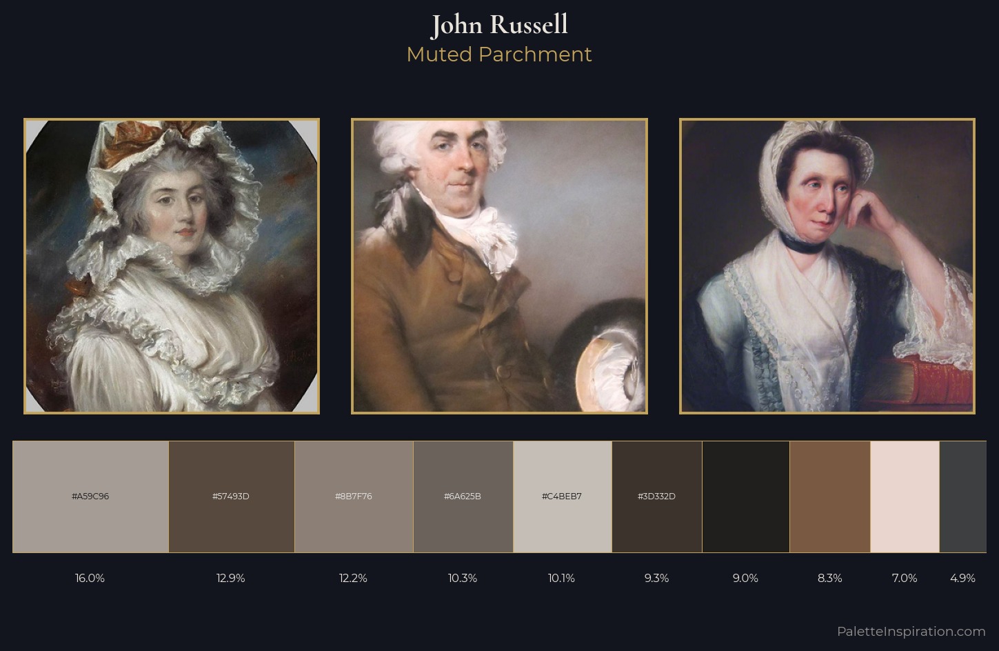John Russell Palette 1 — Muted Parchment
