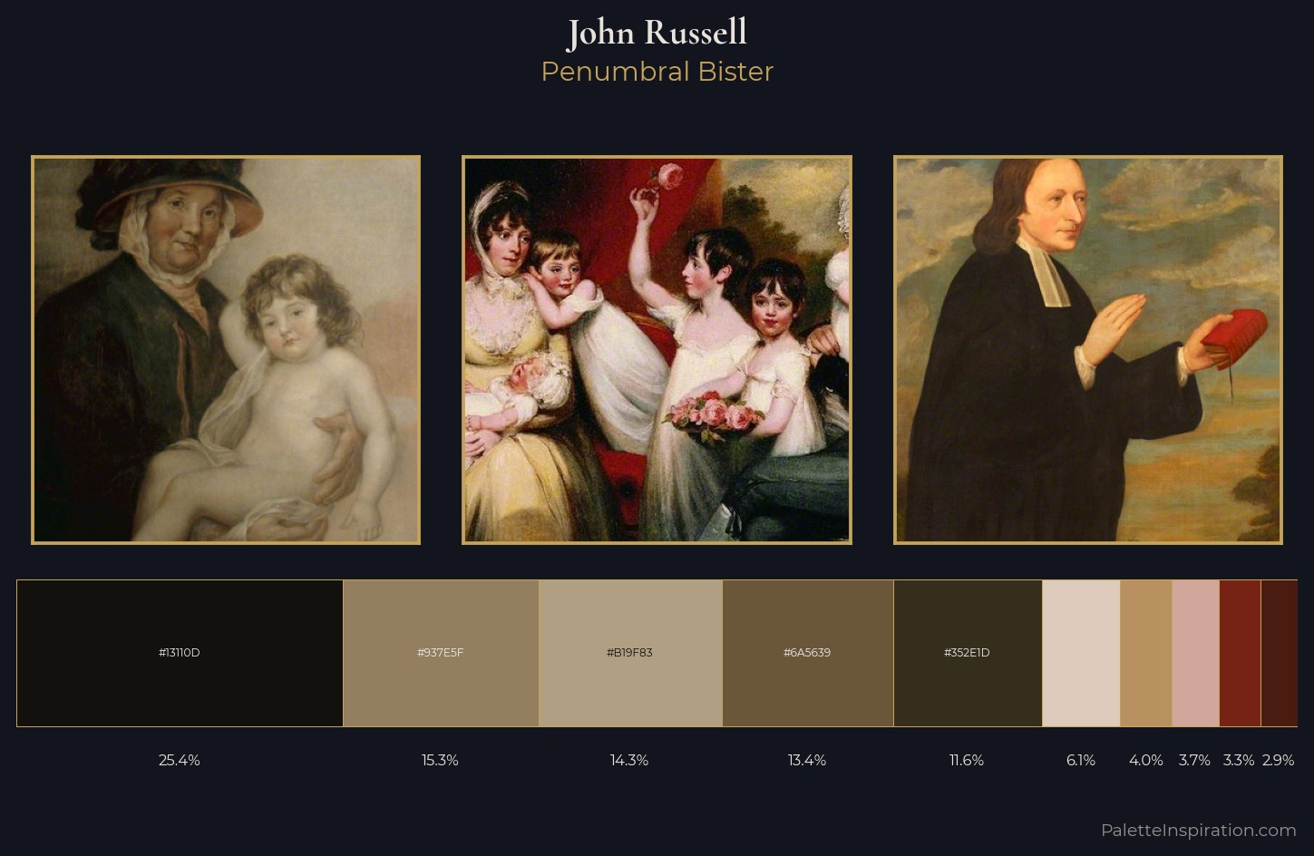 John Russell Palette 3 — Penumbral Bister