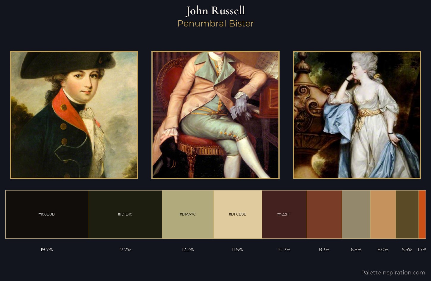 John Russell Palette 4 — Penumbral Bister
