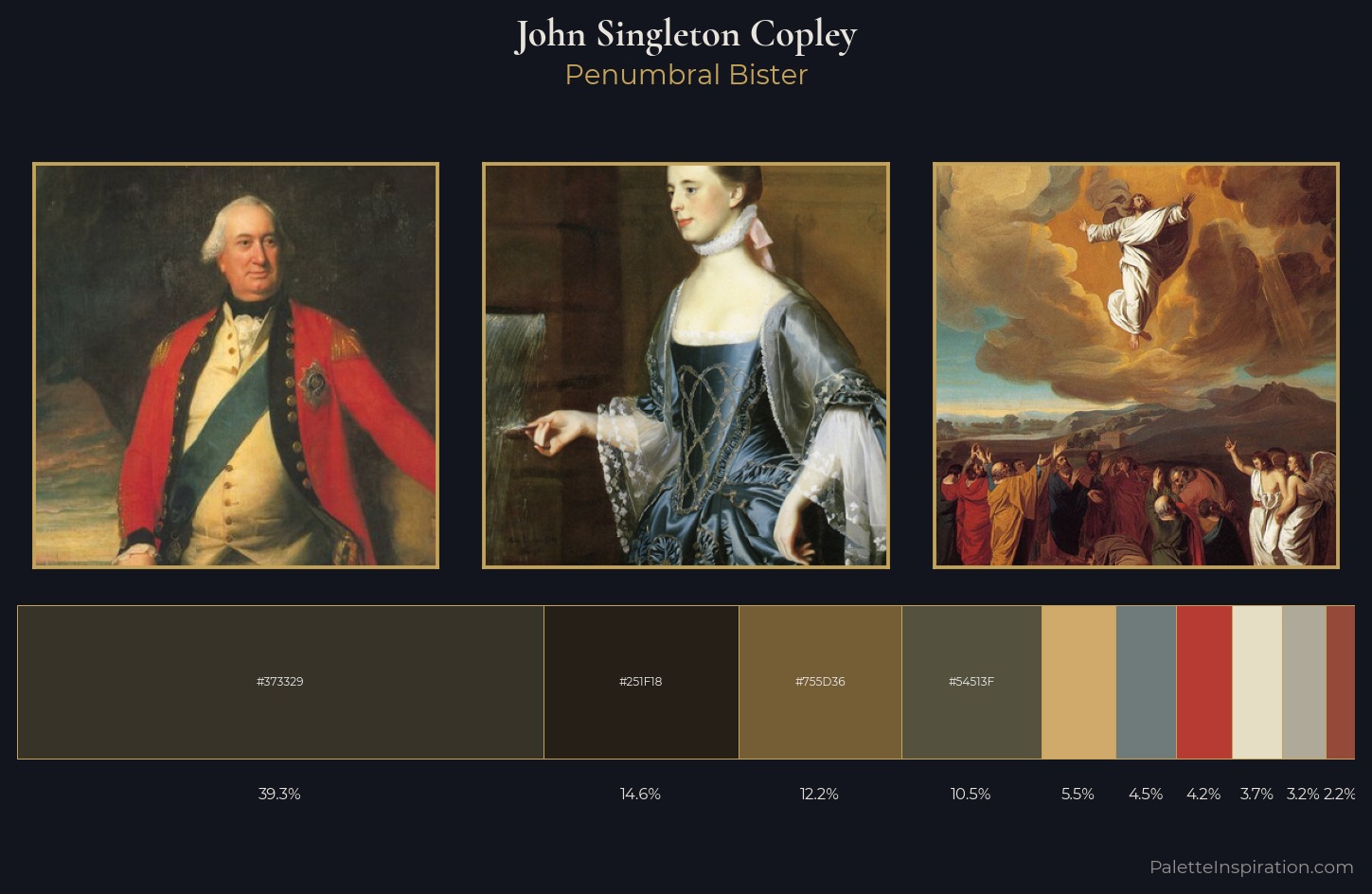 John Singleton Copley Palette 3 — Penumbral Bister