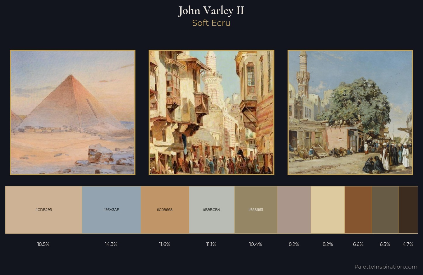 John Varley II Palette 2 — Soft Ecru