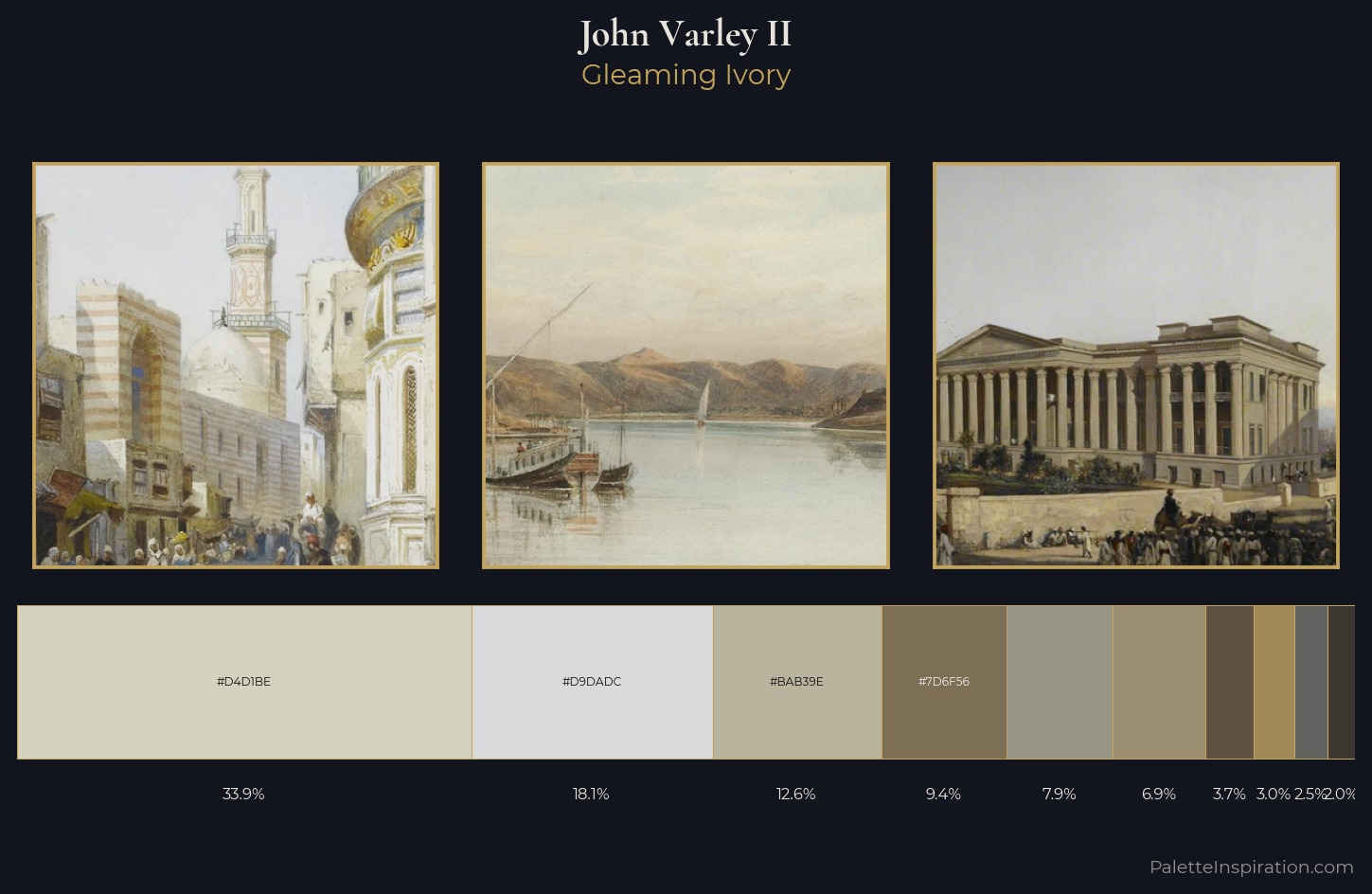 John Varley II Palette 4 — Gleaming Ivory