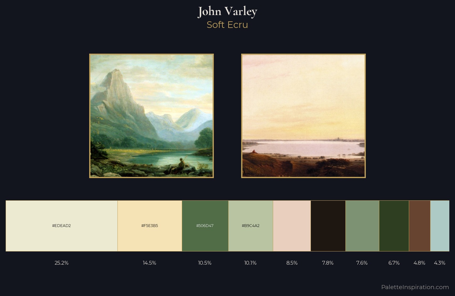 John Varley Palette 1 — Soft Ecru