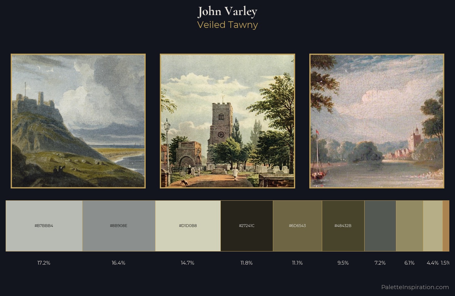 John Varley Palette 2 — Veiled Tawny