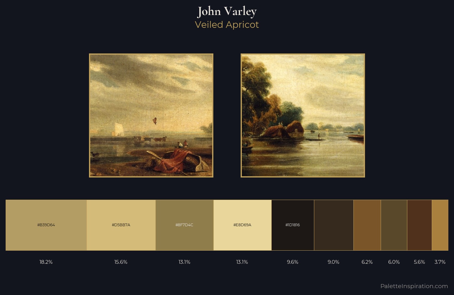 John Varley Palette 4 — Veiled Apricot
