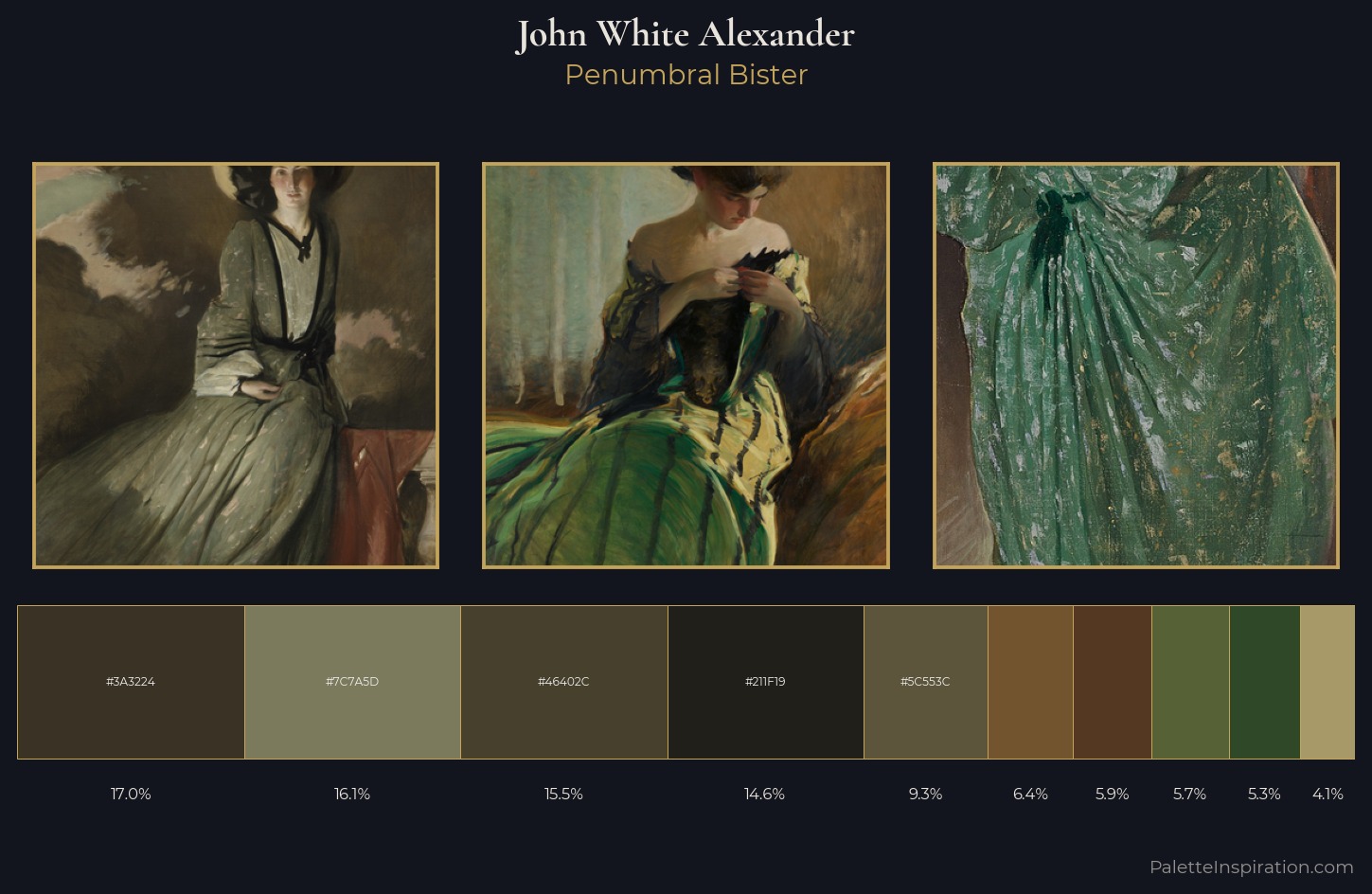 John White Alexander Palette 6 — Penumbral Bister