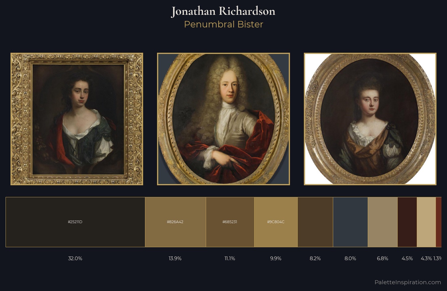 Jonathan Richardson Palette 3 — Penumbral Bister