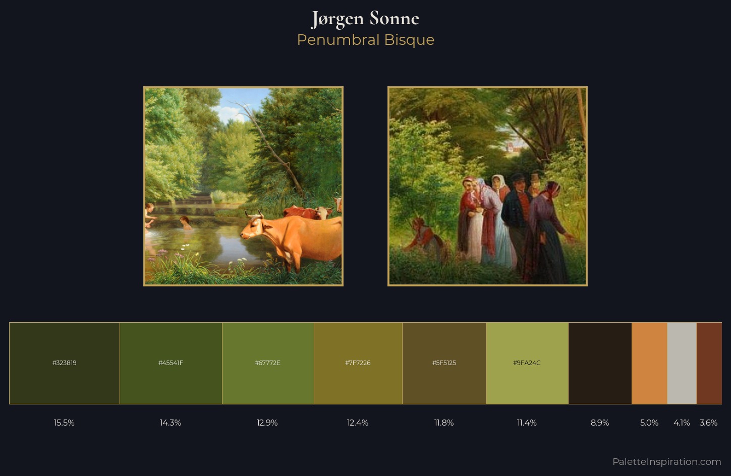 Jørgen Sonne Palette 3 — Penumbral Bisque