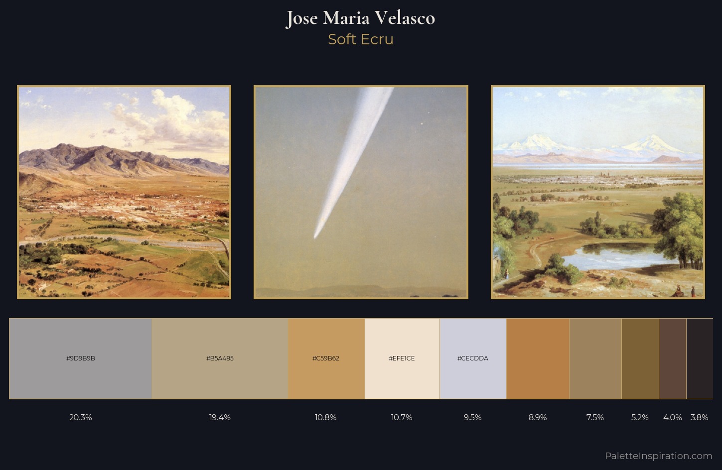 Jose Maria Velasco Palette 3 — Soft Ecru