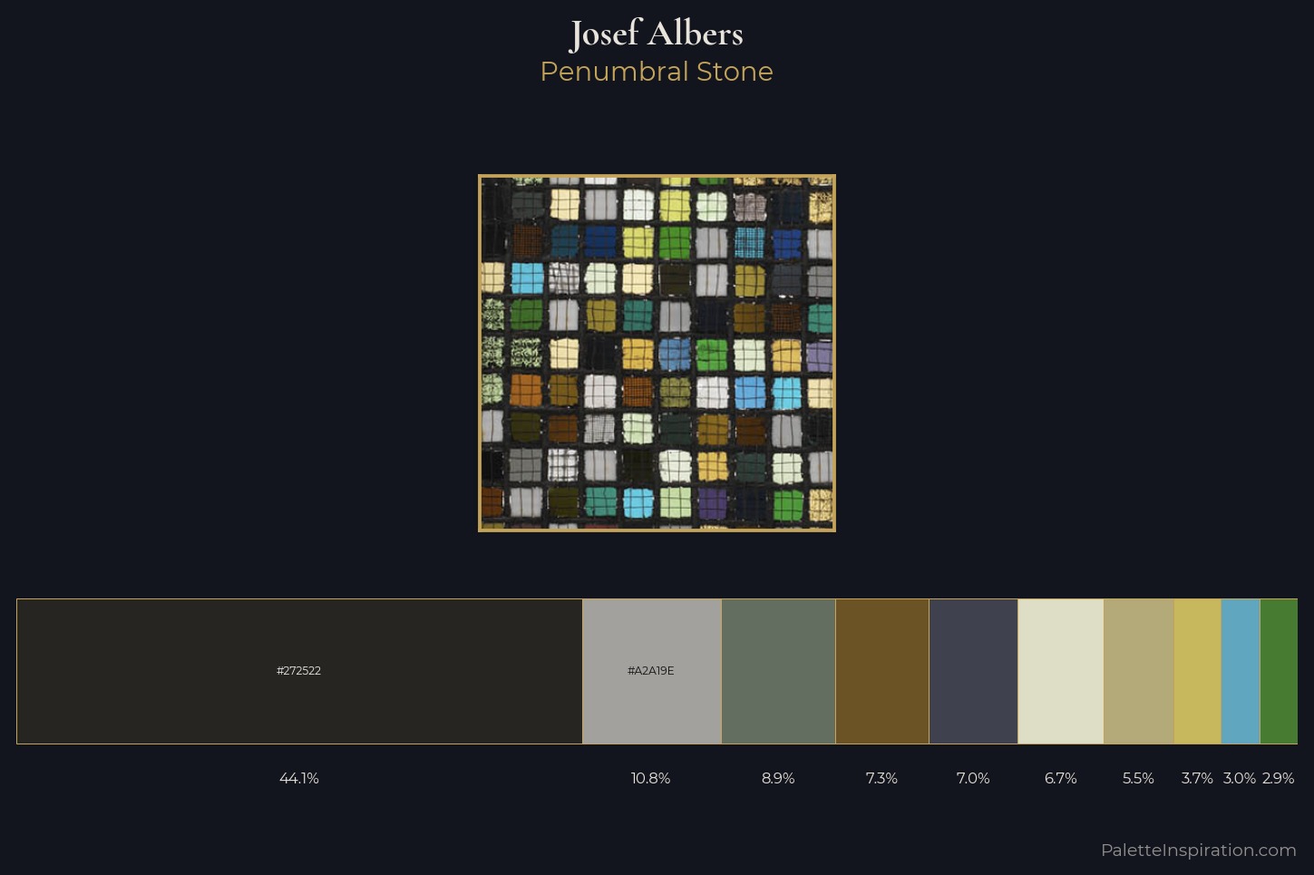 Josef Albers Master Palette