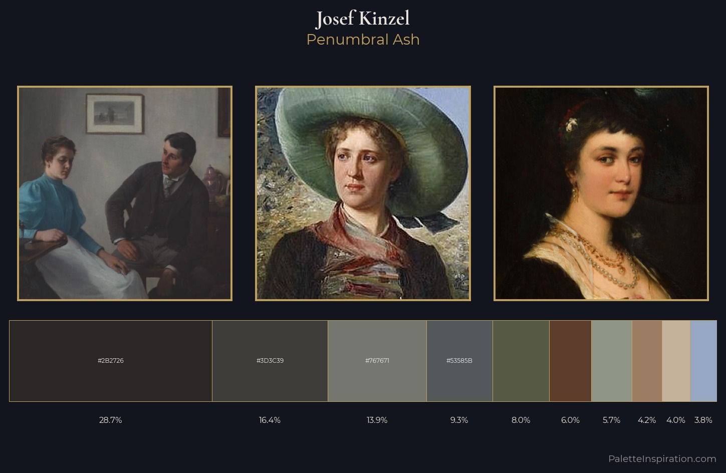 Josef Kinzel Palette 2 — Penumbral Ash