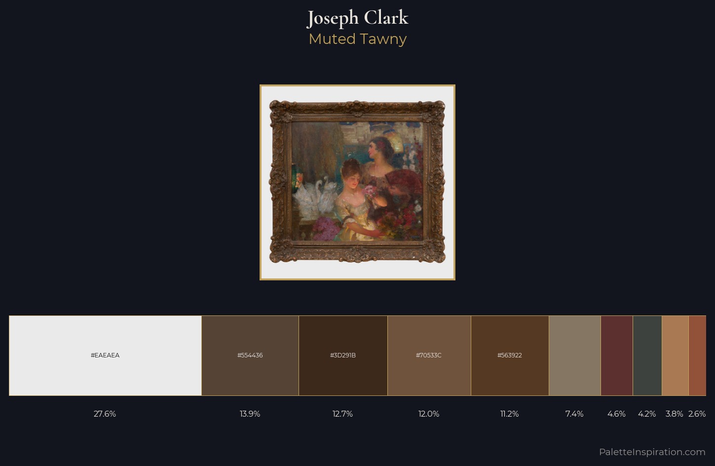 Joseph Clark Palette 2 — Muted Tawny