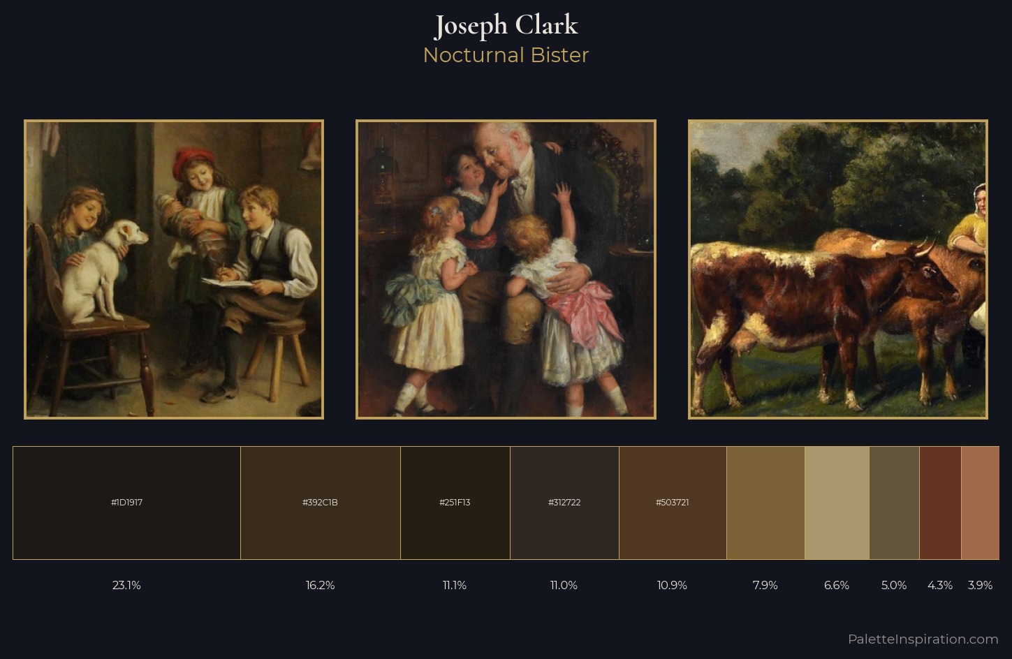 Joseph Clark Palette 5 — Nocturnal Bister