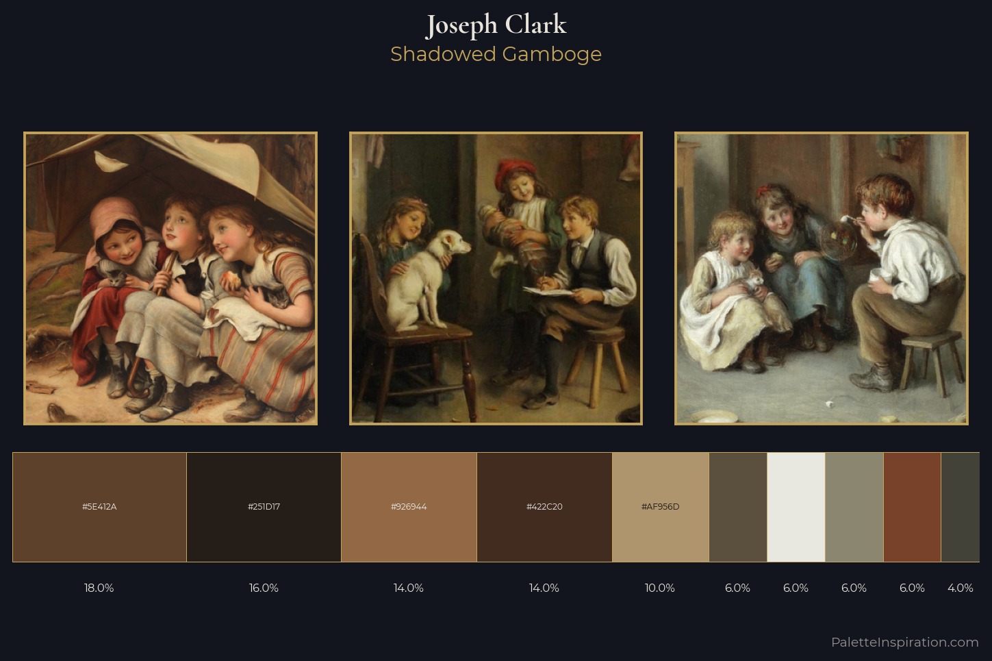 Joseph Clark Master Palette