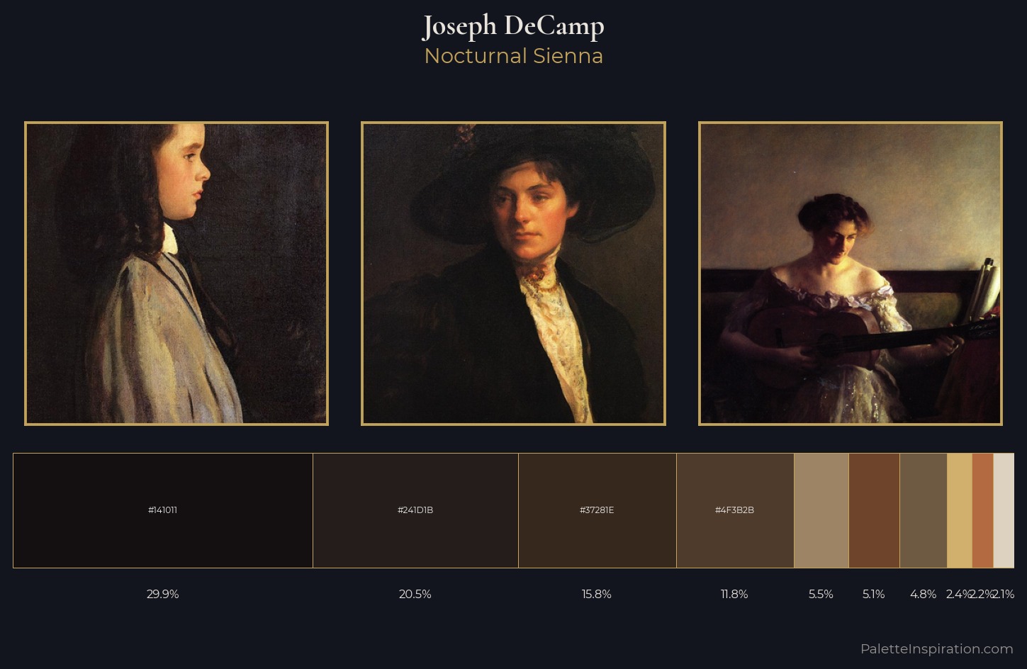 Joseph DeCamp Palette 8 — Nocturnal Sienna