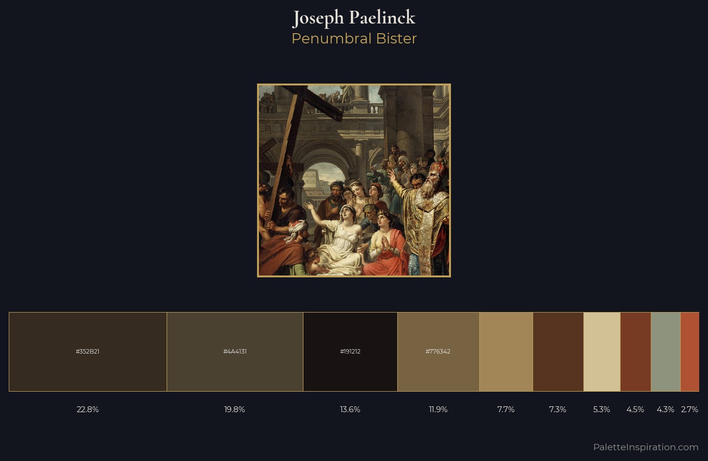 Joseph Paelinck Palette 2 — Penumbral Bister