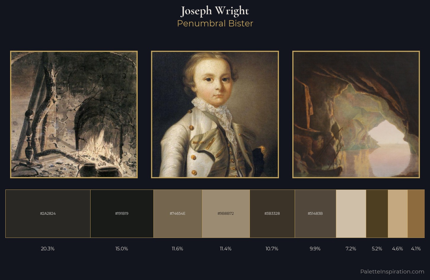 Joseph Wright Palette 6 — Penumbral Bister