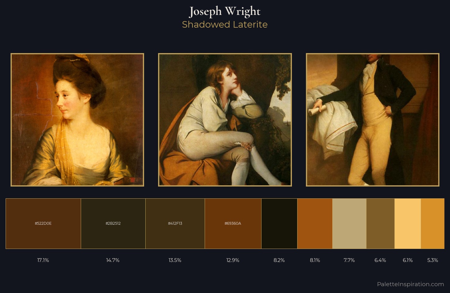 Joseph Wright Palette 7 — Shadowed Laterite