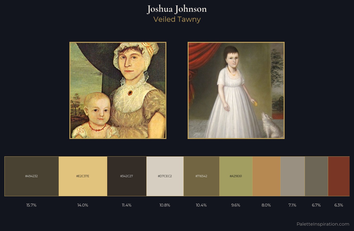 Joshua Johnson Palette 2 — Veiled Tawny
