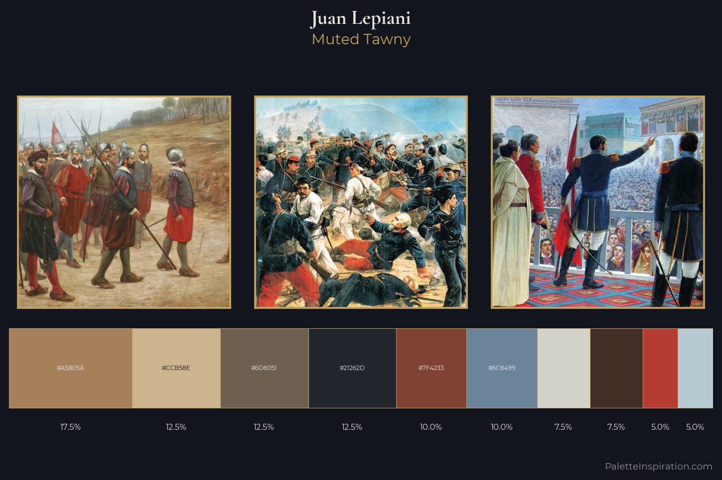 Juan Lepiani Master Palette