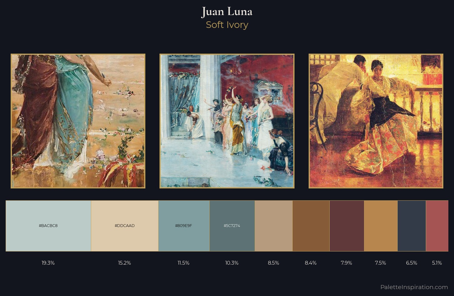 Juan Luna Palette 2 — Soft Ivory