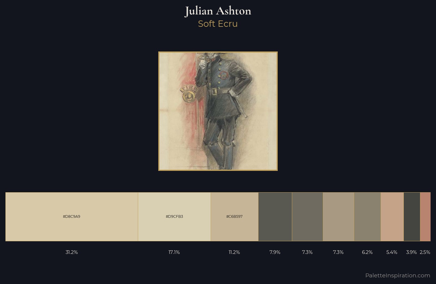 Julian Ashton Palette 2 — Soft Ecru