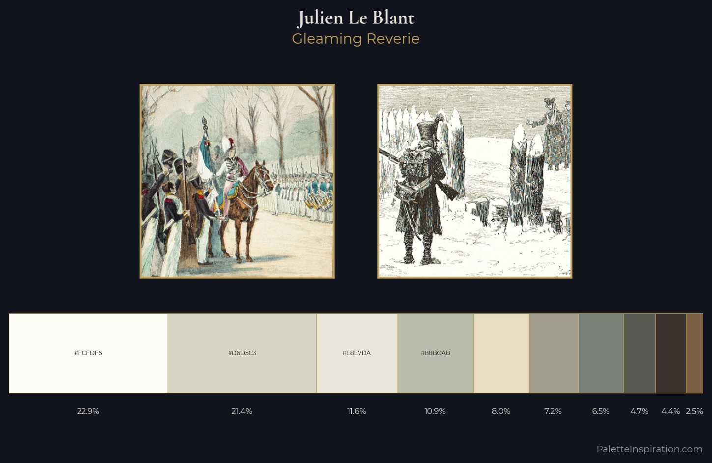 Julien Le Blant Palette 1 — Gleaming Reverie