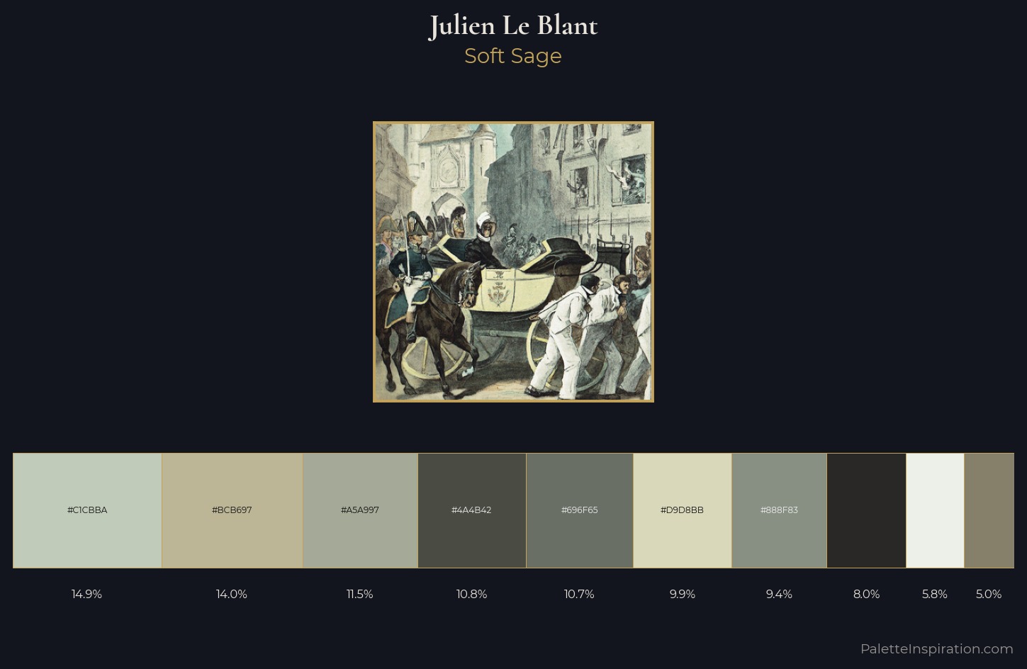 Julien Le Blant Palette 3 — Soft Sage