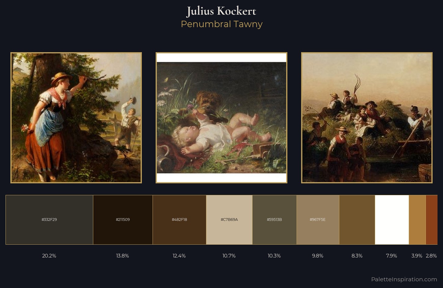 Julius Kockert Palette 3 — Penumbral Tawny